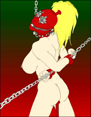 Kylie in Self-Bondage